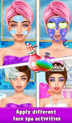 Ugly to Pretty Fashion Girl Makeup Dressup android App screenshot 0