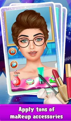 Ugly to Pretty Fashion Girl Makeup Dressup android App screenshot 1