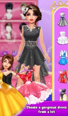 Ugly to Pretty Fashion Girl Makeup Dressup android App screenshot 3