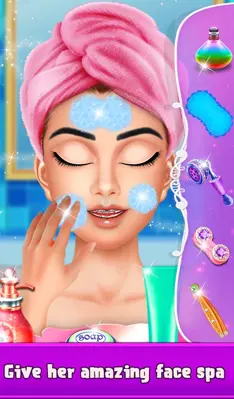 Ugly to Pretty Fashion Girl Makeup Dressup android App screenshot 4